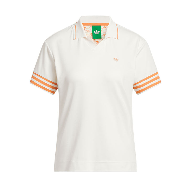 ADIDAS Originals 3-Stripe Women's Polo (White)
