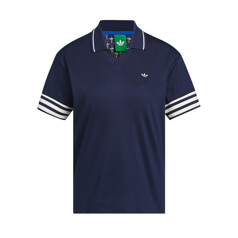 ADIDAS Originals 3-Stripe Women's Polo (Indigo)