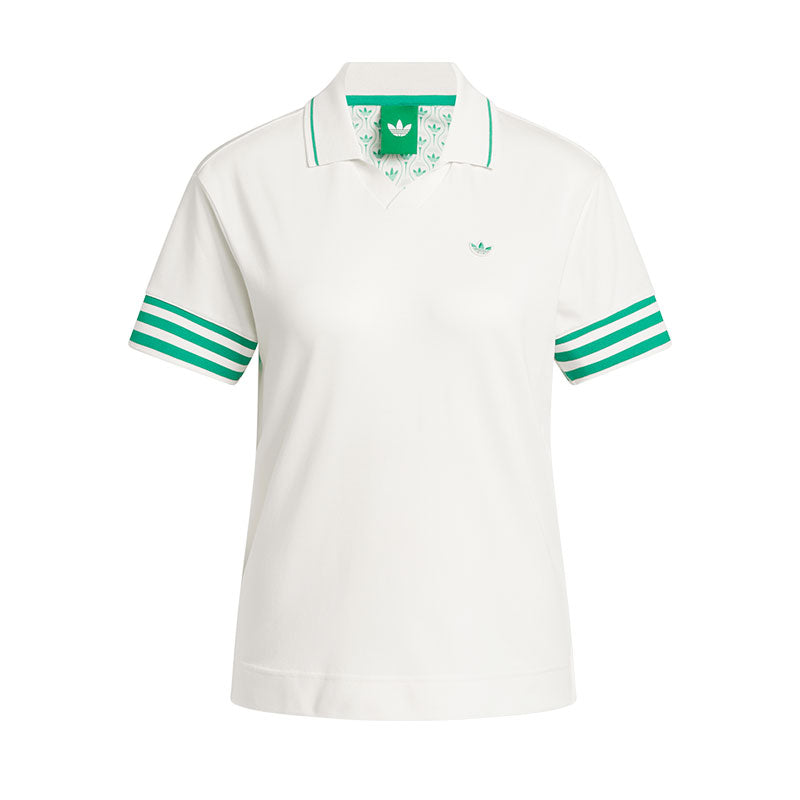 ADIDAS Originals 3-Stripe Women's Polo (White)