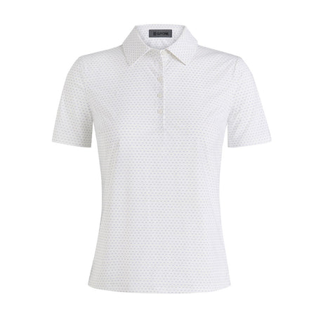 GFORE Geo Silky Women's Tech Polo (Snow)