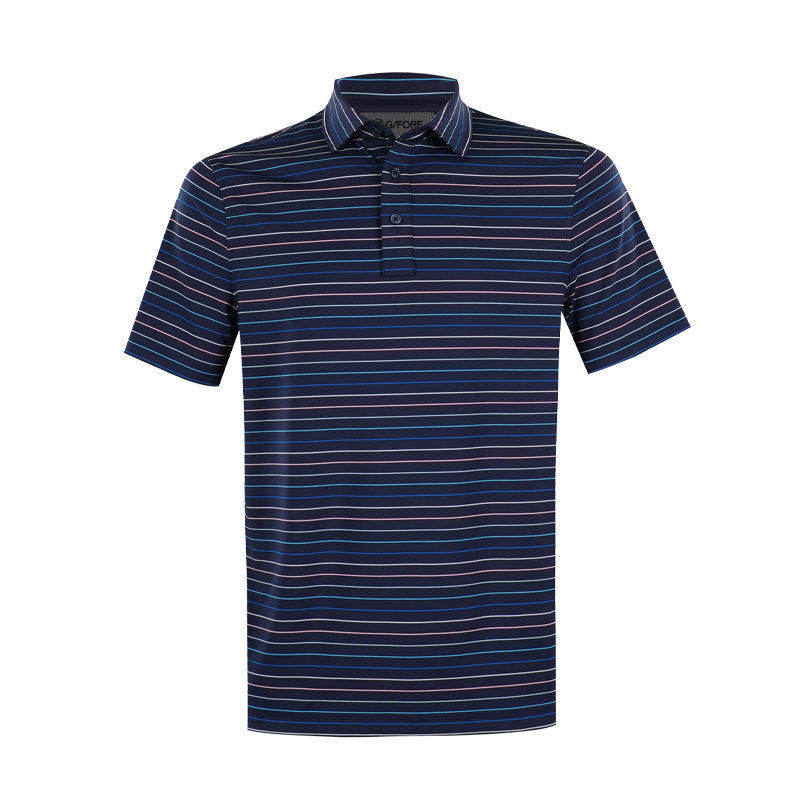 GFORE Multi Stripe Men's Tech Pique Polo (Twilight)
