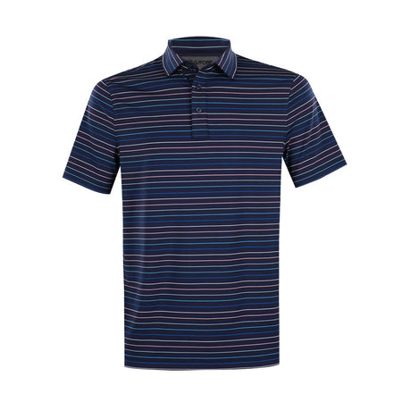 GFORE Multi Stripe Men's Tech Pique Polo (Twilight)