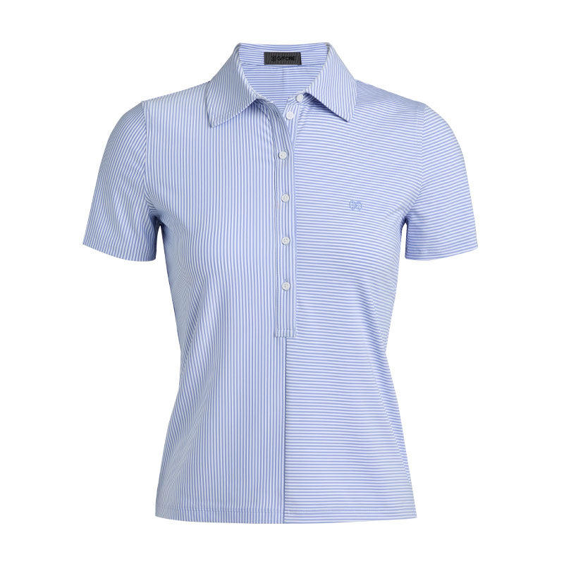 GFORE Mix Stripe Women's Polo (Willow)