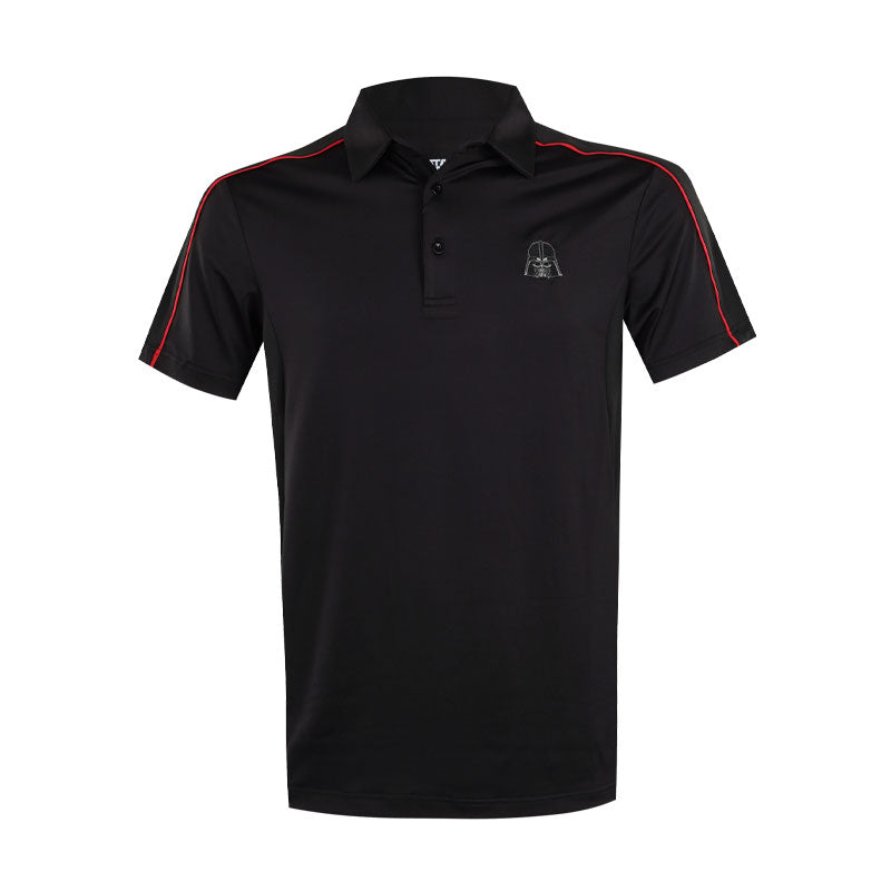 DISNEY Darth Vader Mesh Men's Polo (Black)