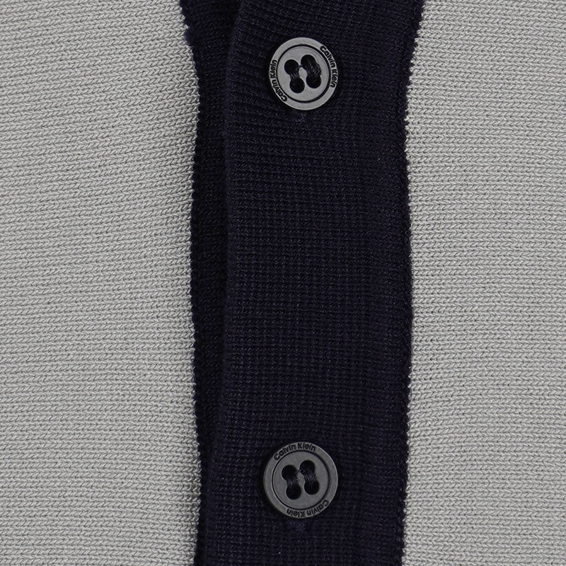 CALVIN KLEIN Monard Men's Knitted Polo (Navy)