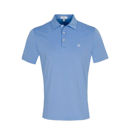PETER MILLAR Solid Men's Performance Jersey Polo (Bluebird)