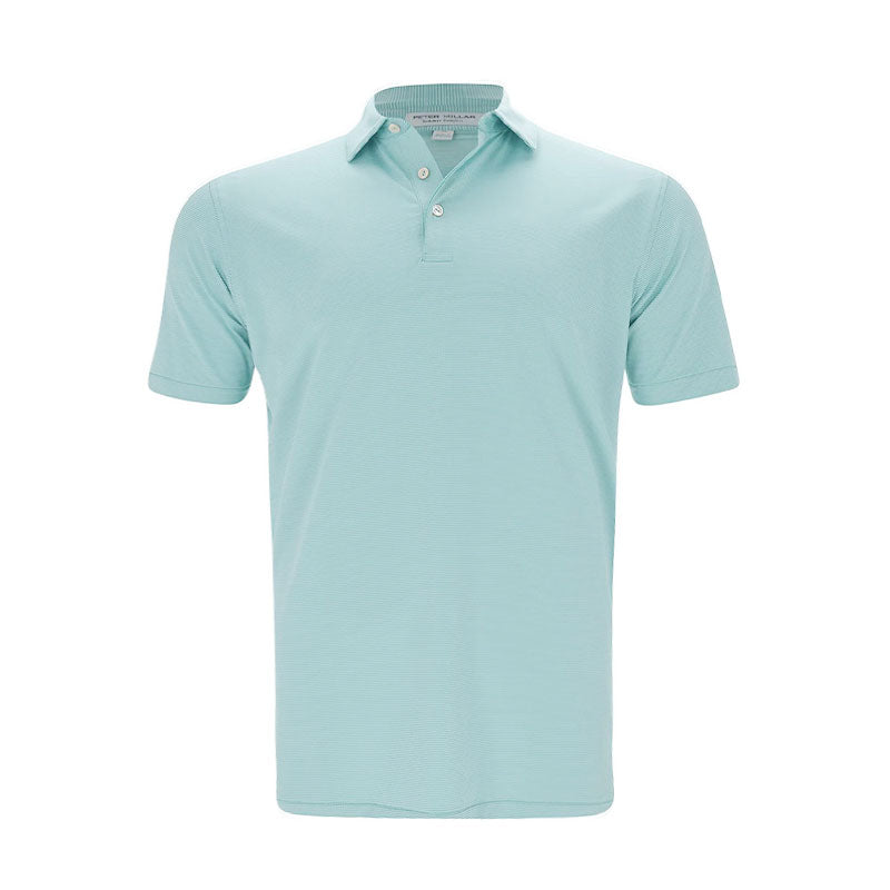 PETER MILLAR Jubilee Men's Performance Jersey Polo (Snow Pea)