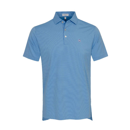 PETER MILLAR Jubilee Men's Performance Jersey Polo (Windsor Blue)