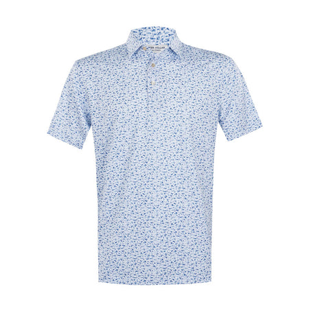 PETER MILLAR Coastline Men's Performance Jersey Polo (White)