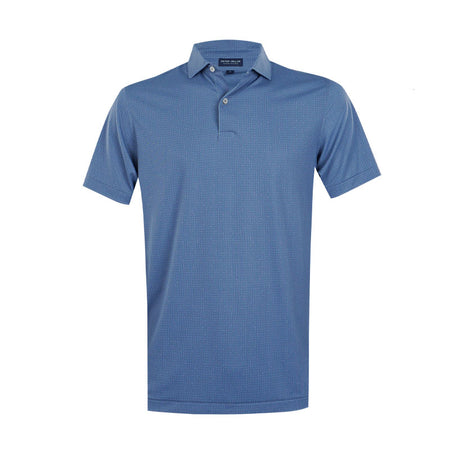 PETER MILLAR Alder Men's Performance Jersey Polo (Storm)