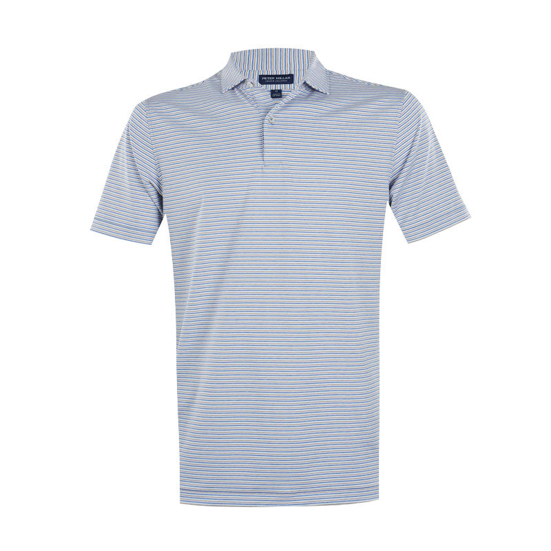 PETER MILLAR Alda Men's Performance Jersey Polo (Dusk Blue)