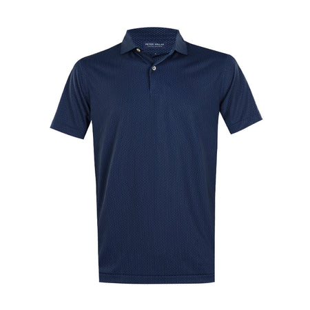 PETER MILLAR Fermata Men's Performance Jersey Polo (Navy)