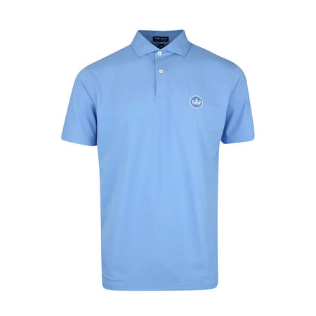PETER MILLAR Soul Performance Mesh Men's Polo (Iris Mist)