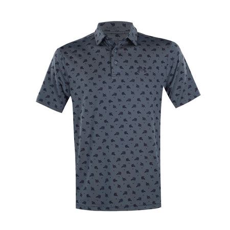 UNDER ARMOUR Playoff 3.0 Men's Printed Polo (Downpour Grey)