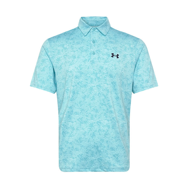 UNDER ARMOUR Playoff 3.0 Men's Printed Polo (Blue Haze)