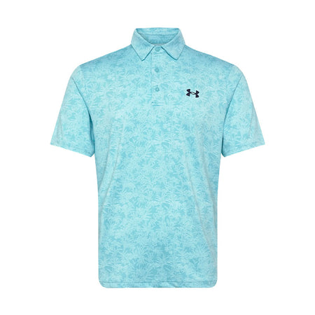 UNDER ARMOUR Playoff 3.0 Men's Printed Polo (Blue Haze)