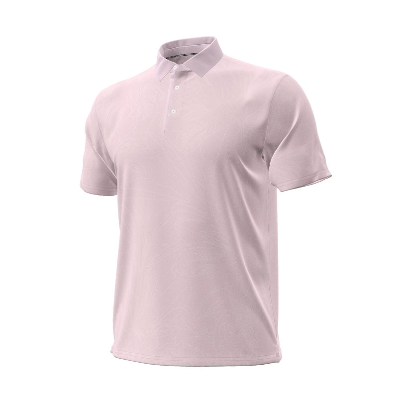 UNDER ARMOUR ArmourDry Jacquard Men's Polo (Prime Pink)