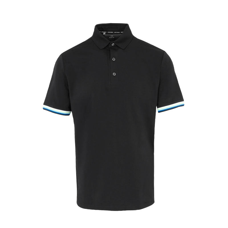 UNDER ARMOUR ArmourDry Golf Trip Pique Men's Polo (Black)