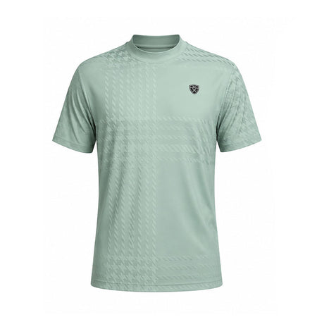 NIKE Tartan Men's T-Shirt (Green)