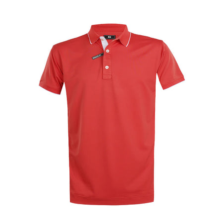 FOOTJOY Wordmark Pique Men's Polo (Red)