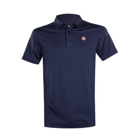 DISNEY Captain America Mesh Men's Polo (Dark Navy)