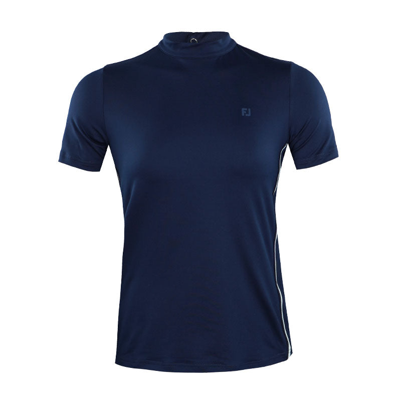 FOOTJOY Keyhole Women's Mock Neck Tank Top (Navy)