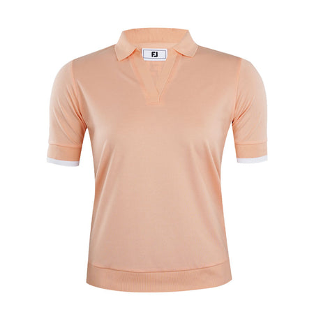 FOOTJOY Knit Women's Polo (Peach)