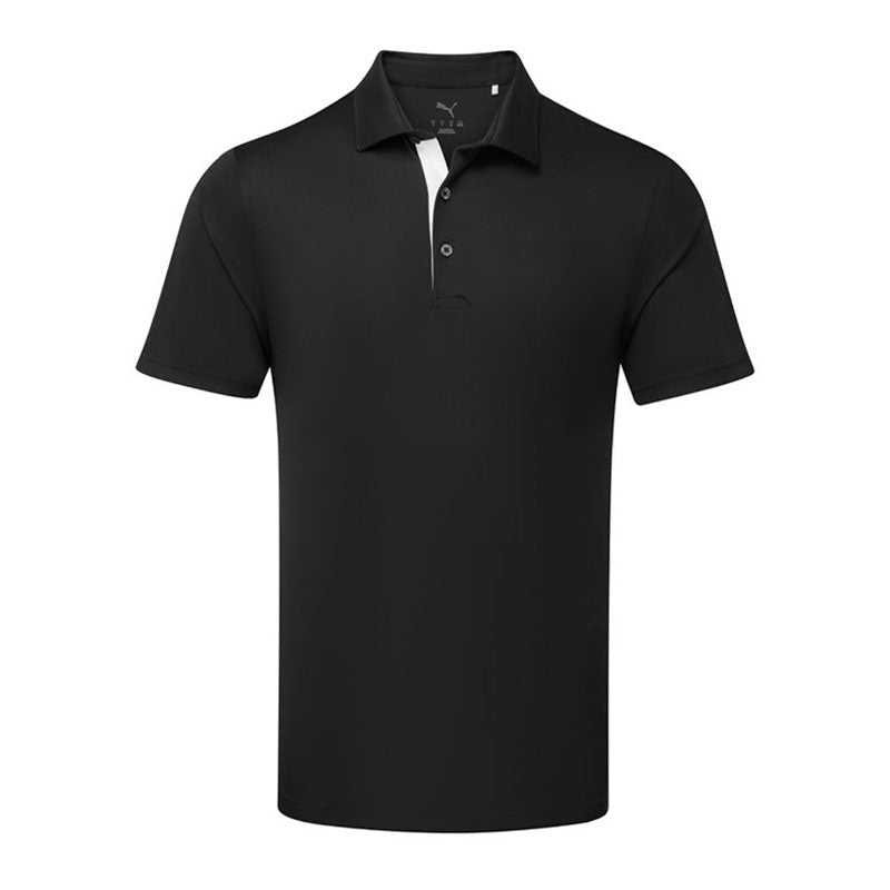 PUMA Boy's Pure 2.0 Boy's Polo (Black)