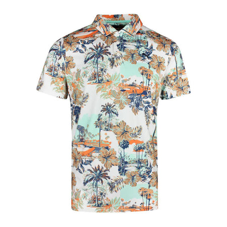 PUMA CLOUDSPUN Palm Boy's Polo (White)