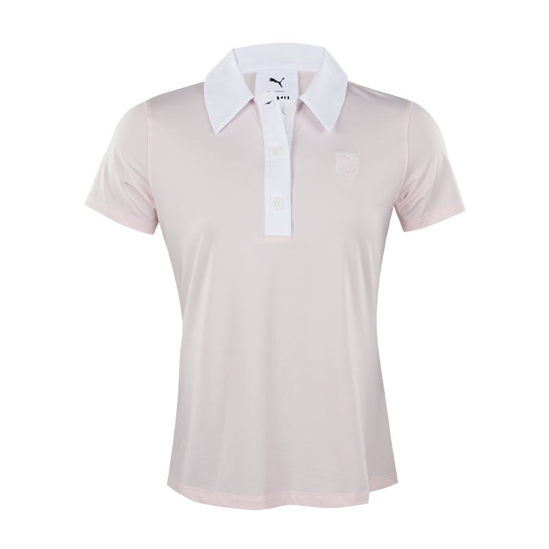 PUMA MUMU Crest Women's Polo (Rose Blossom)