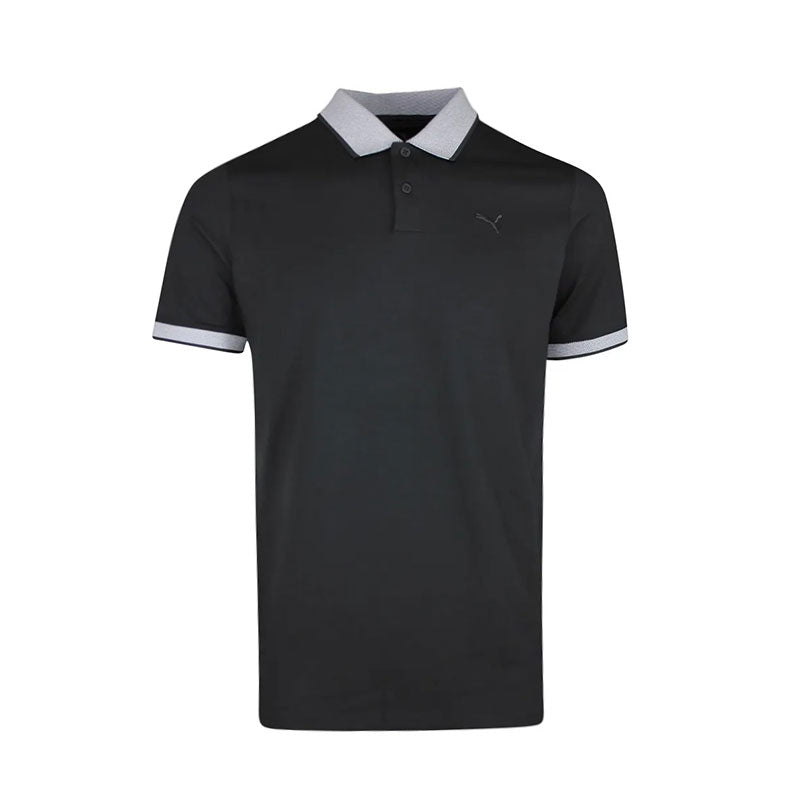 PUMA Mondalon Crafted Men's Polo (Black/White)