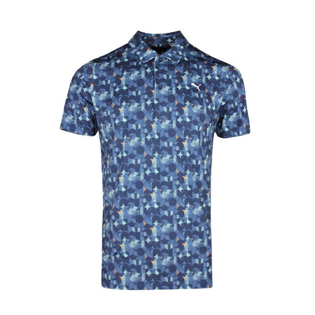 PUMA MATTR Deco Men's Polo (Dark Indigo)