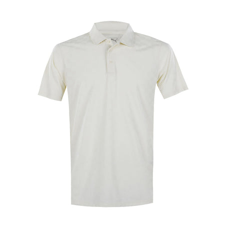 PUMA MATTR Check Golf Men's Polo (Warm White)