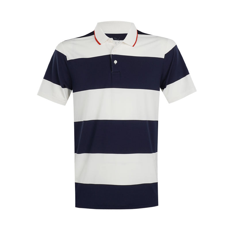 PUMA CLOUDSPUN Rugby Men's Polo (White/Navy)