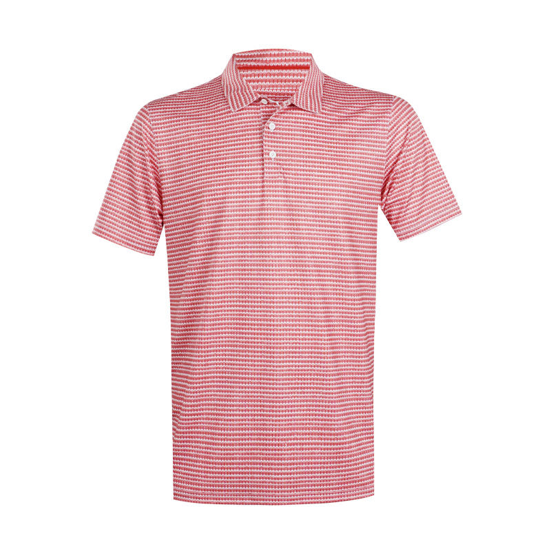 PUMA MATTR Stadium Men's Polo (White/Candy Apple)