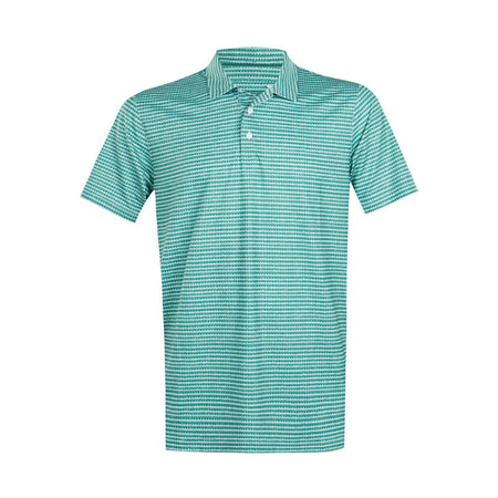 PUMA MATTR Stadium Men's Polo (White/Luso Green)
