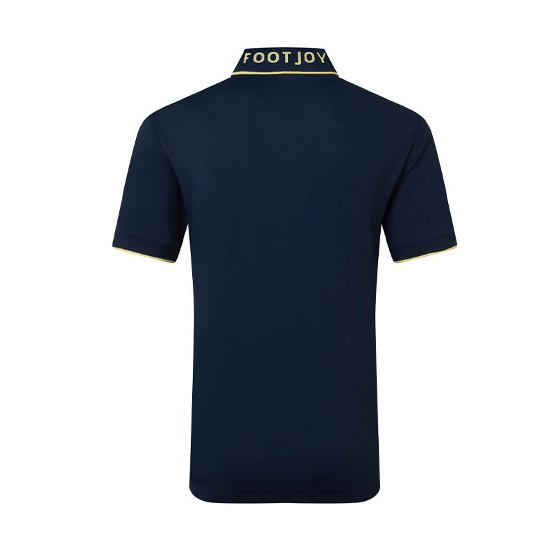 FOOTJOY Wordmark Pique Men's Polo (Navy)