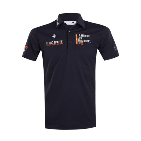 LE COQ SPORTIF GOLF Marking Design Men's Polo (Navy)