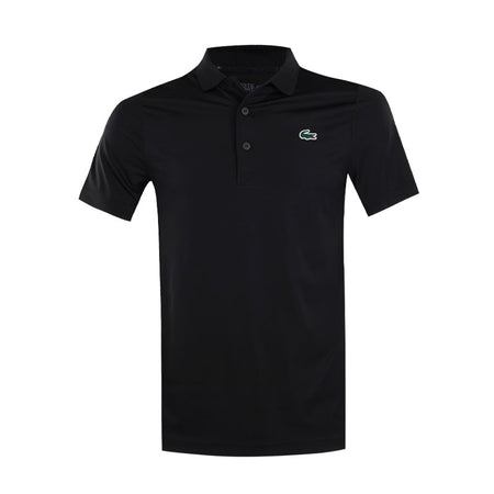 LACOSTE Regular Fit UV Protect Men's Polo (Black)