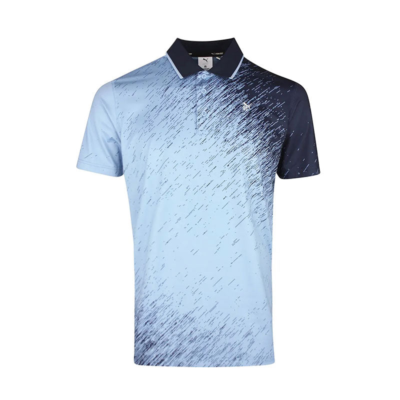 PUMA x Reigning Champ Men's Polo (Zen Blue/Deep Navy)