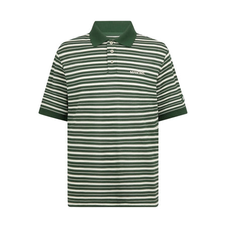 MANORS G.O.A.T Pique Stripe Men's Polo (Green)