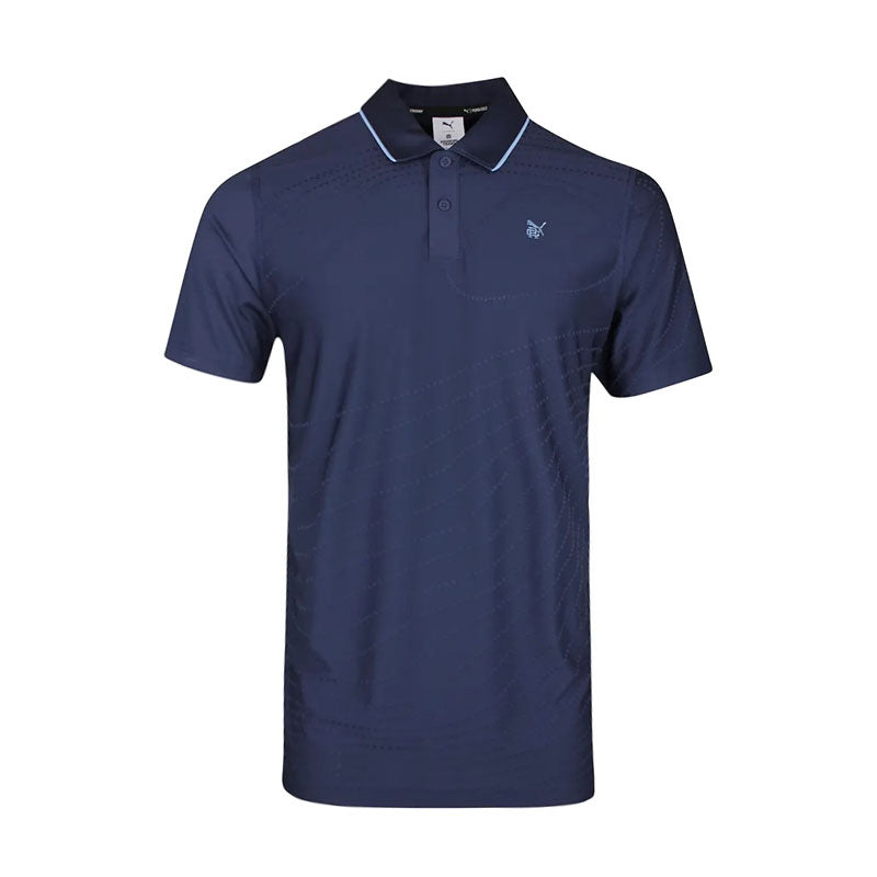 PUMA x Reigning Champ Jacquard Men's Polo (Deep Navy)