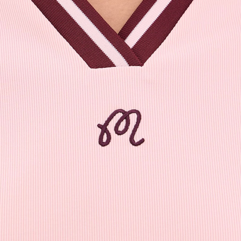 MALBON GOLF Carlota Women's Polo (Rosy Touch)