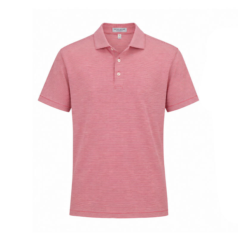PETER MILLAR 126th U.S. Open Jubilee Men's Performance Jersey Polo (Chili)