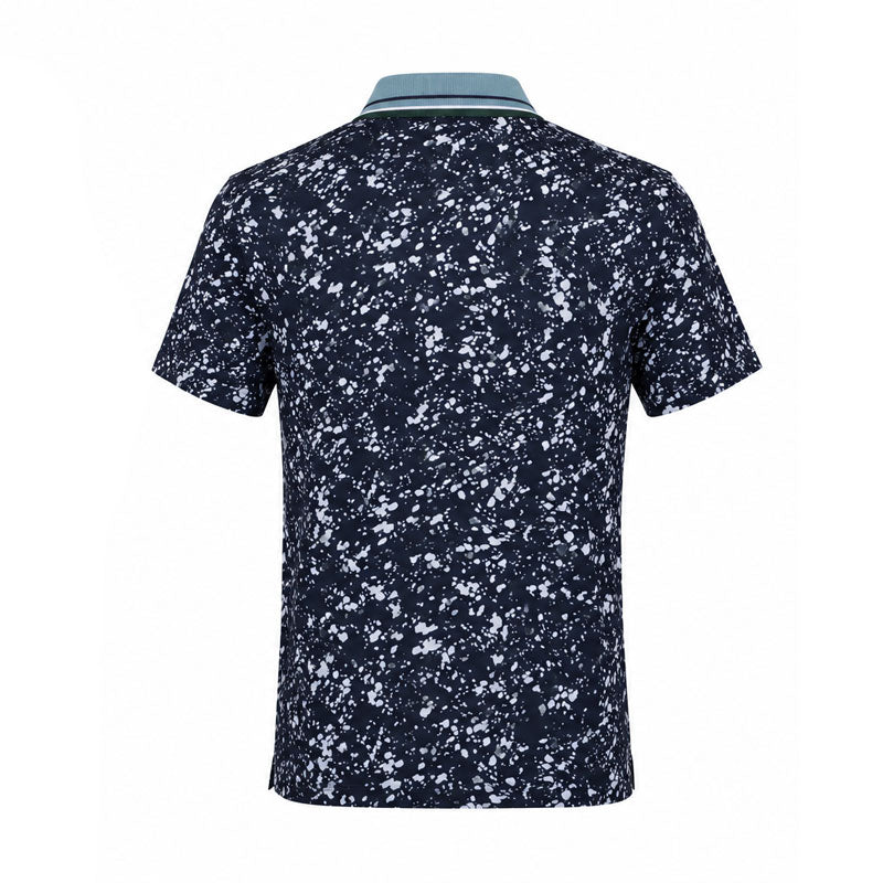 GFORE Splatter Tech Jersey Men's Polo (Twilight)