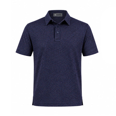 GFORE All Play Spade Geo Stretch Men's Polo (Twilight)