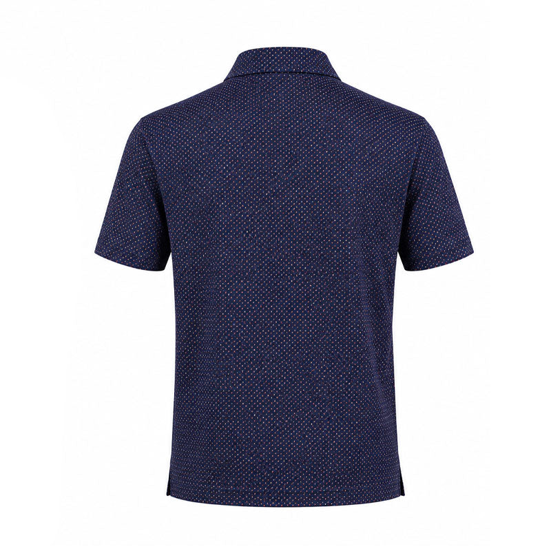 GFORE All Play Spade Geo Stretch Men's Polo (Twilight)
