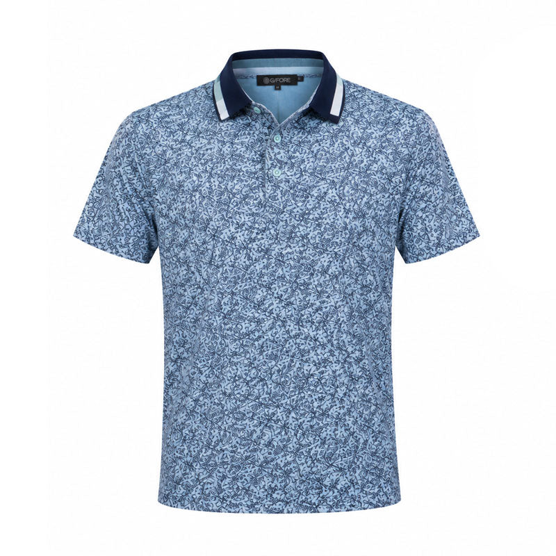 GFORE Eraser Tech Jersey Men's Polo (Light Sage)