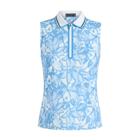 GFORE Tippy Floral Silky Women's Sleeveless Polo