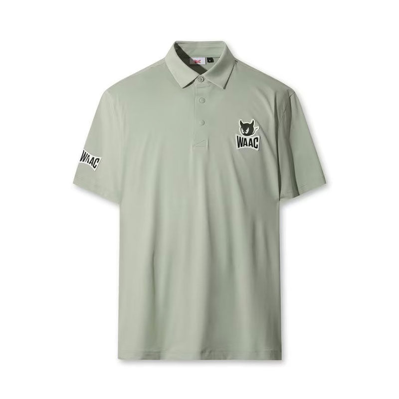 WAAC Player's Edition Emblem Basic Men's Polo (Green)